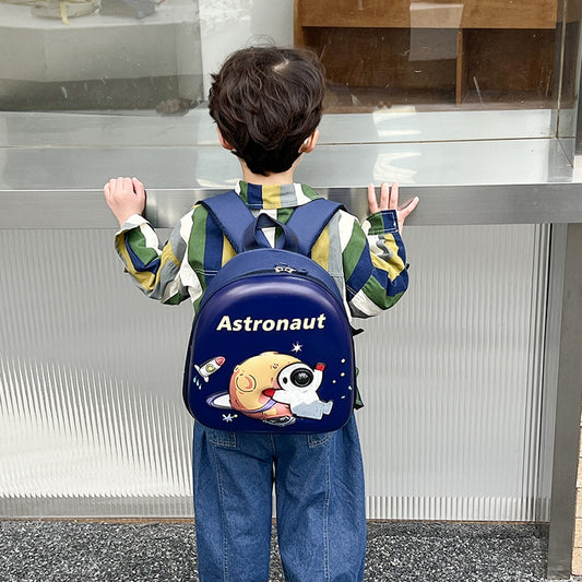 Sacs d'école pour garçons juniors avec motif de dinosaure mignon et œuf pour la maternelle