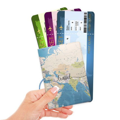 Certificat Carte Stéréo Passeport Couverture Air Id Package