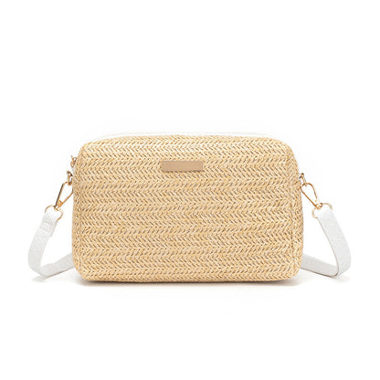 Women's Niche Woven Fashion Straw Beach Crossbody Bags