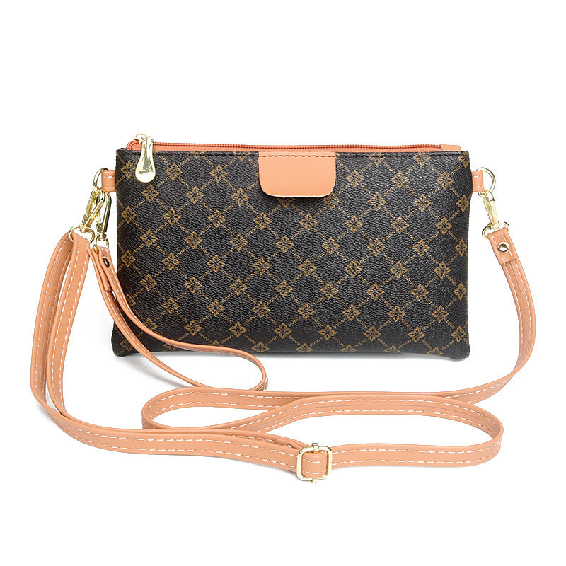 Women's Trendy Fashion Pattern Cloth Mobile Small Crossbody Bags