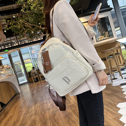 Women's Super Popular High-grade Fashion Cowhide Large Backpacks