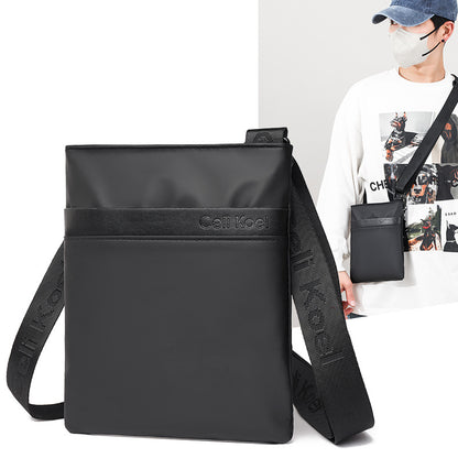 Men's Stylish Lightweight Mobile Simple Waterproof Small Men's Messenger Bags