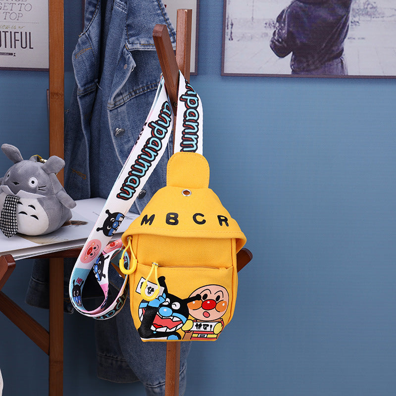 Women's & Children's & Cartoon Canvas Small Fashionable Korean Waist Packs