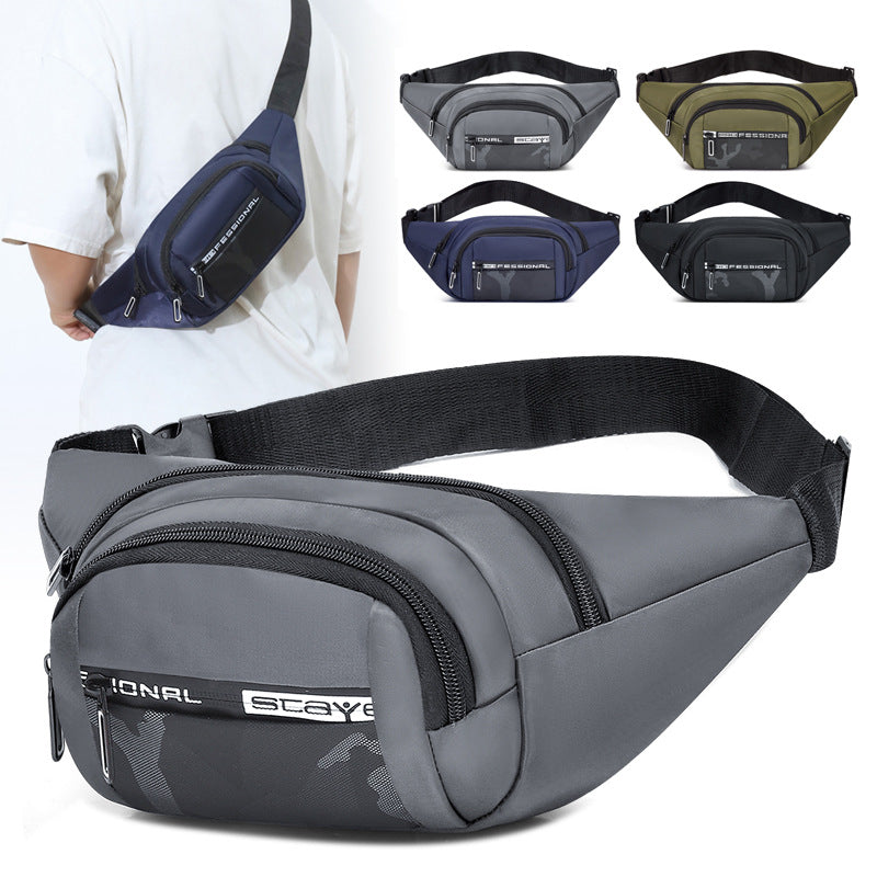 Women's & Men's & Derm Leisure Business Cashier Waterproof Men's Waist Packs