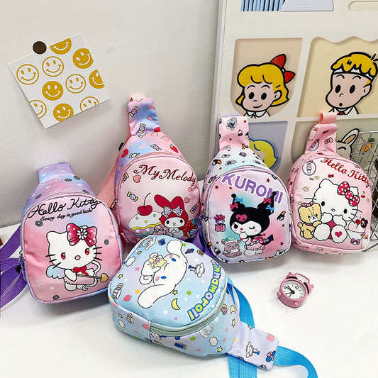 Children's New Cartoon Cute Fashion Snack Children's Shoulder Bags