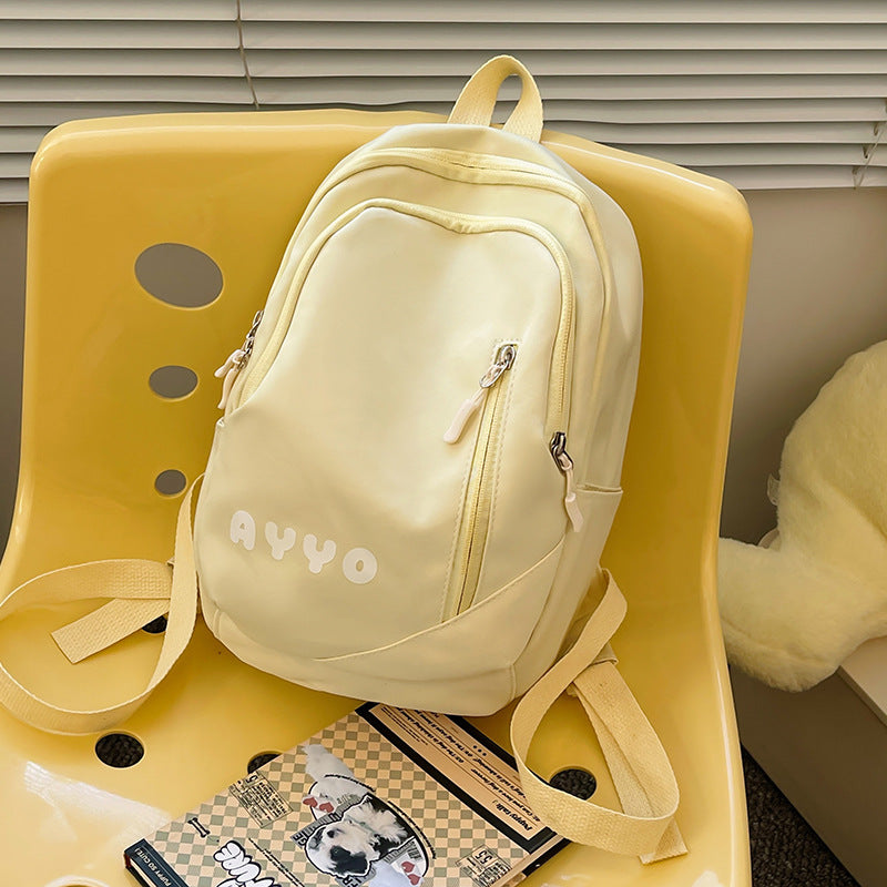 Women's University Style Junior High Make-up Class Backpacks