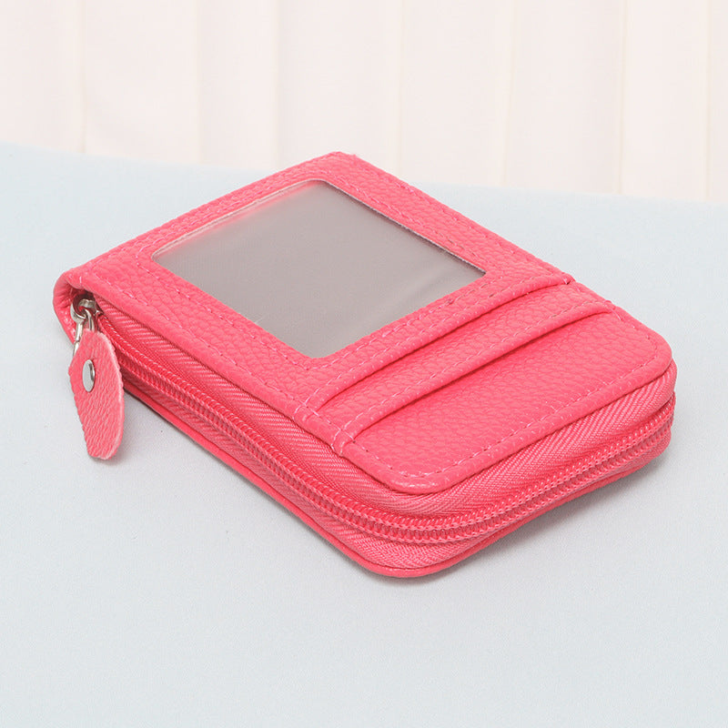 Women's Korean Style Portable Short Bank Ladies Wallets