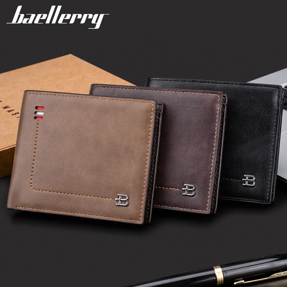 Men's New Stylish Charming Trendy Short Men's Wallets