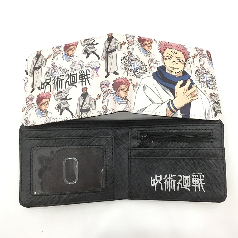 Stick Five Wu Leather Printed Spell Back Ladies Wallets