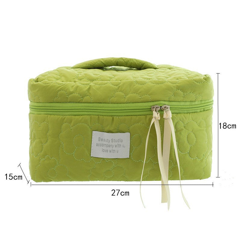 Candy Cute Flowers Large Capacity Soft Cosmetic Bags