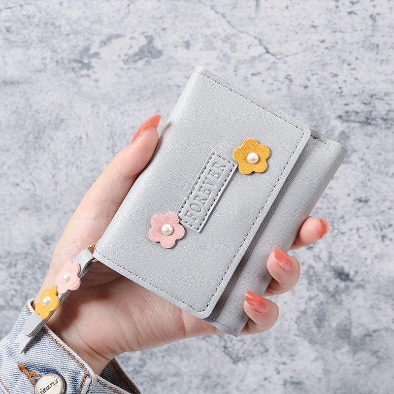 Women's Korean Short Creative Fashion Hasp Ladies Wallets