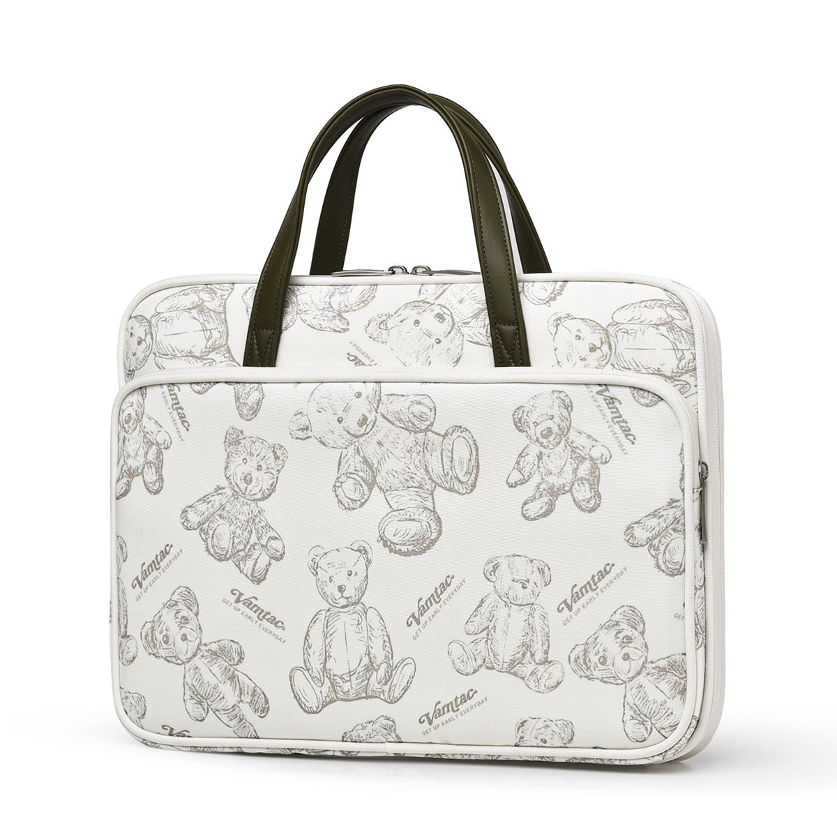 Sacs pour ordinateur portable pour femmes de haute qualité avec motif ours de dessin animé à la mode