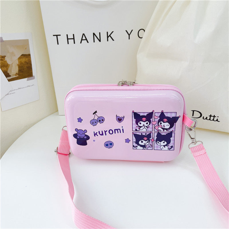 Children's Cartoon Small Korean Style Box Mobile Children's Shoulder Bags