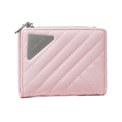 Korean Style Female Solid Color Simple Ladies Wallets