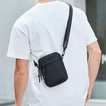 Petits sacs messagers pour hommes, mini-selles simples et légers, à la mode