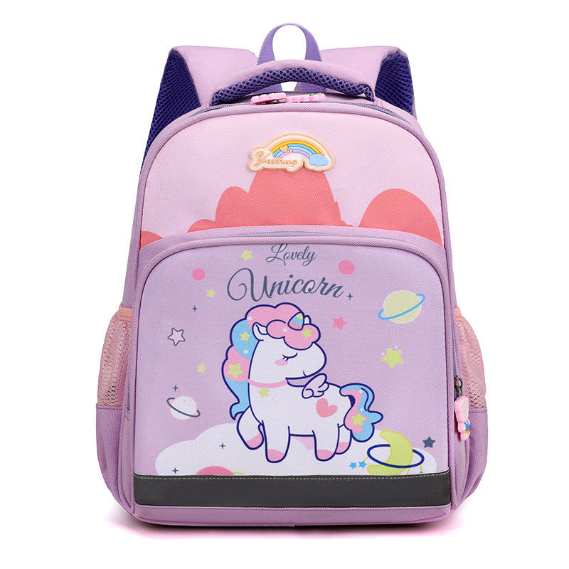 Sacs d'école pour enfants de petite classe avec licorne de dessin animé pour garçons de 1 an