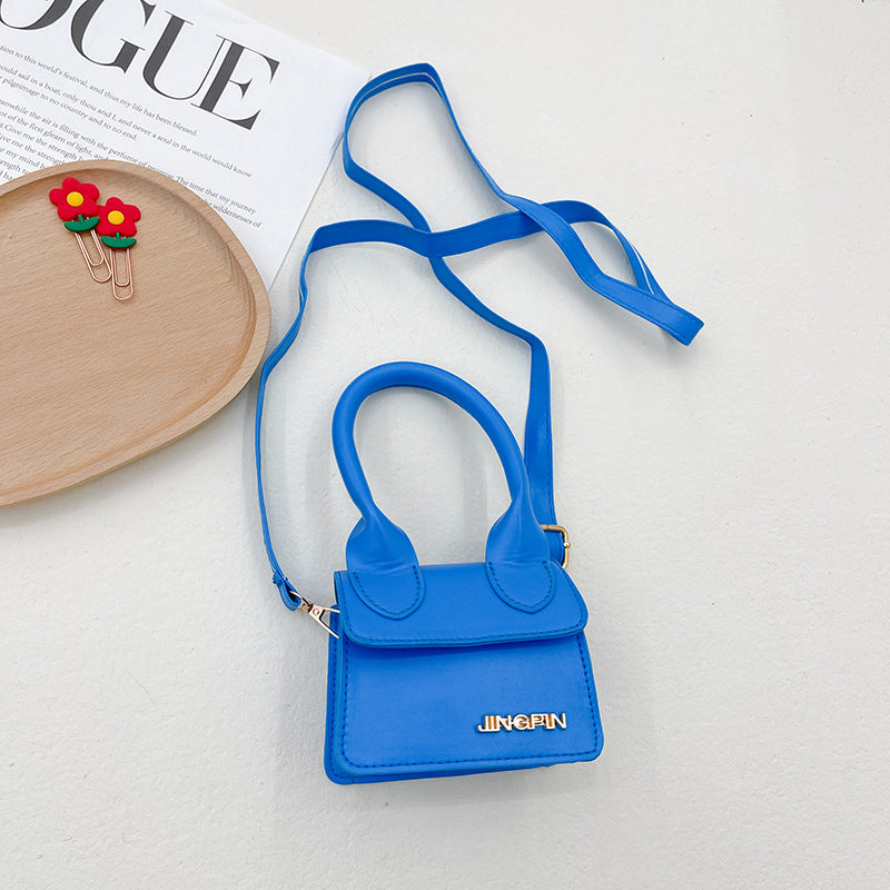 Children's Style Summer Minimalist Candy Color Trendy Children's Shoulder Bags