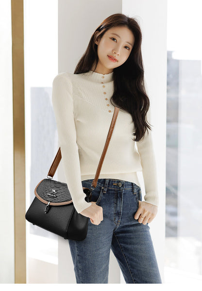 Women's Beautiful Popular Texture Mom Fashion Crossbody Bags