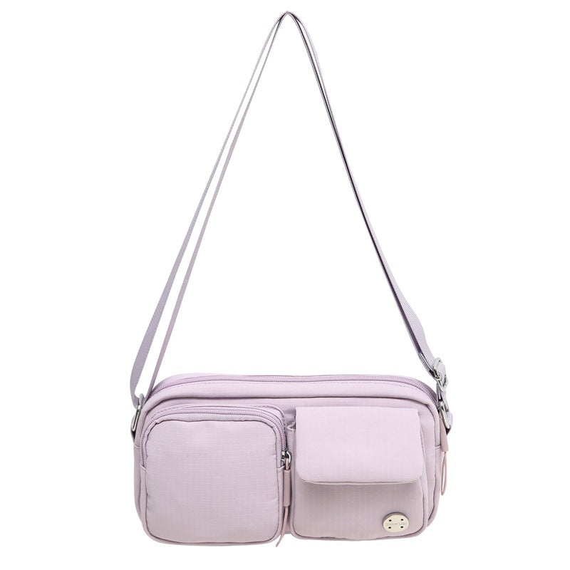 Women's Waterproof Nylon Cloth Live Lightweight Style Crossbody Bags