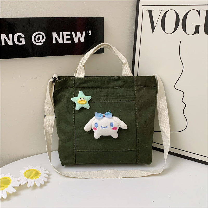 Children's Attractive Charming Doll Tuition Plush Children's Shoulder Bags