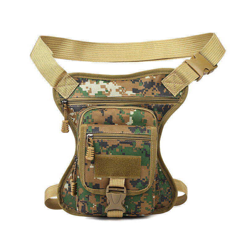 Sac banane camouflage pour homme, style militaire, pour randonnée