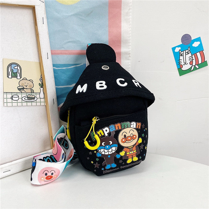 Women's Popular Korean Summer Cartoon Print Shoulder Bags