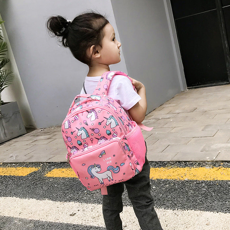 Sacs d'école pour enfants, élégants et charmants, avec motif de licorne mignonne, pour écoliers du primaire