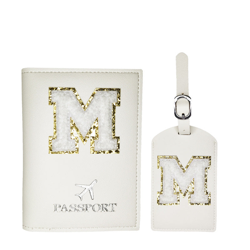 Lettres personnalisables pour passeport, pendentif pour costume, paquet d'identification