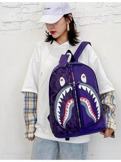 Sacs à dos tendance personnalisés Iti Fashion pour femmes, hommes et requins