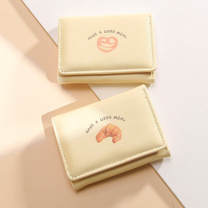 Women's Korean Long Cute Cartoon Change Ladies Wallets