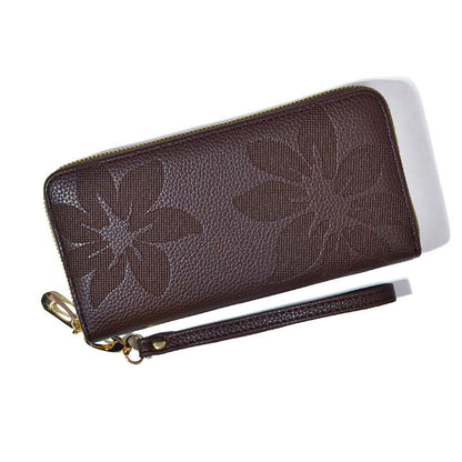 Women's Long Clutch Large Capacity Mobile Ladies Wallets