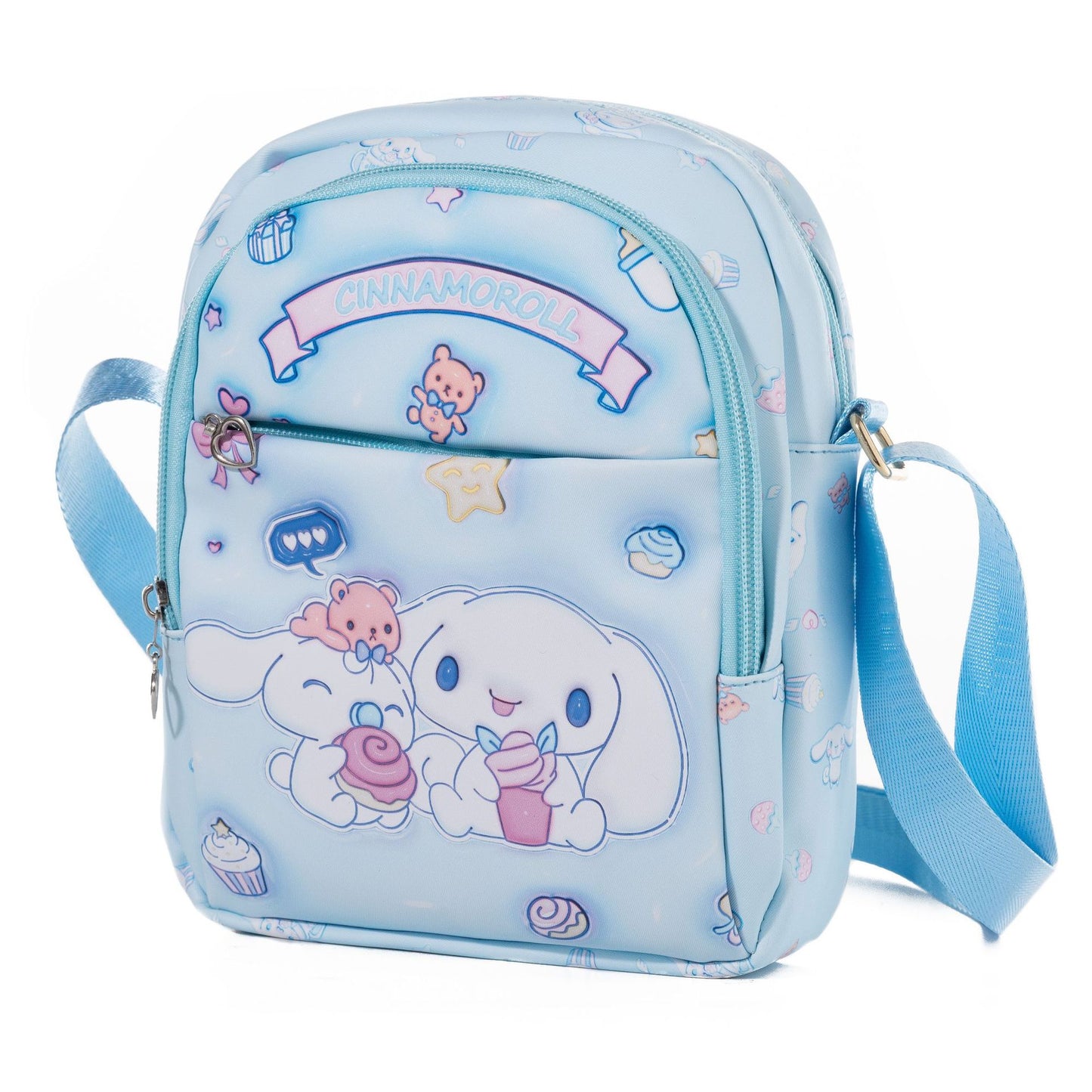 Sacs à bandoulière pour enfants Pacha White Clow Melody Polyvalent Dessin animé pour enfants