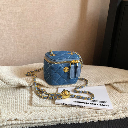 Women's & Children's & Golden Ball Camellia Mini Chic Bags