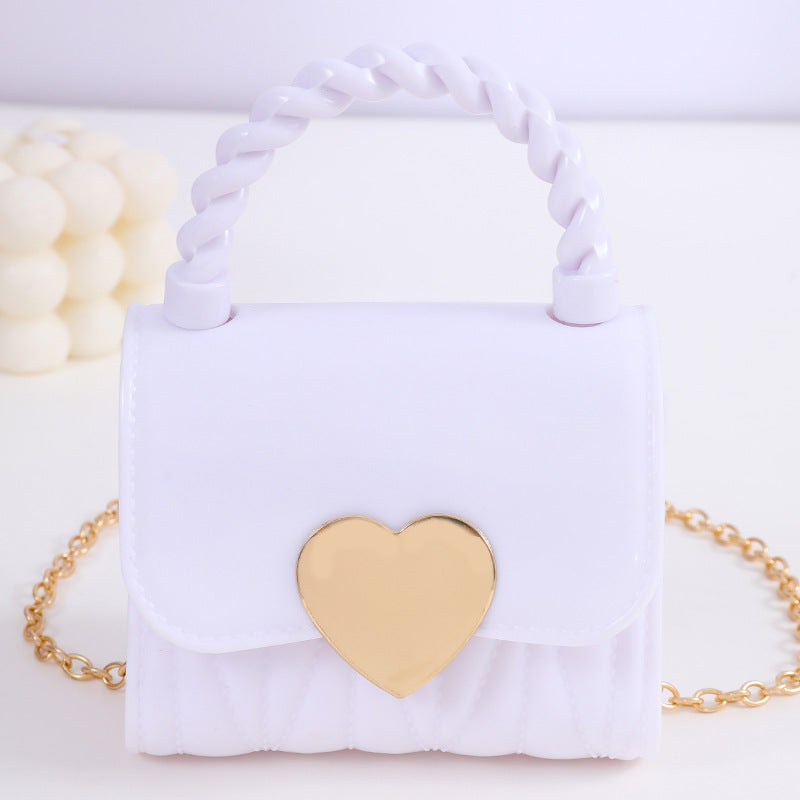 Women's Slouchy Creative Mini Love Gel Crossbody Bags