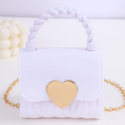 Women's Slouchy Creative Mini Love Gel Crossbody Bags