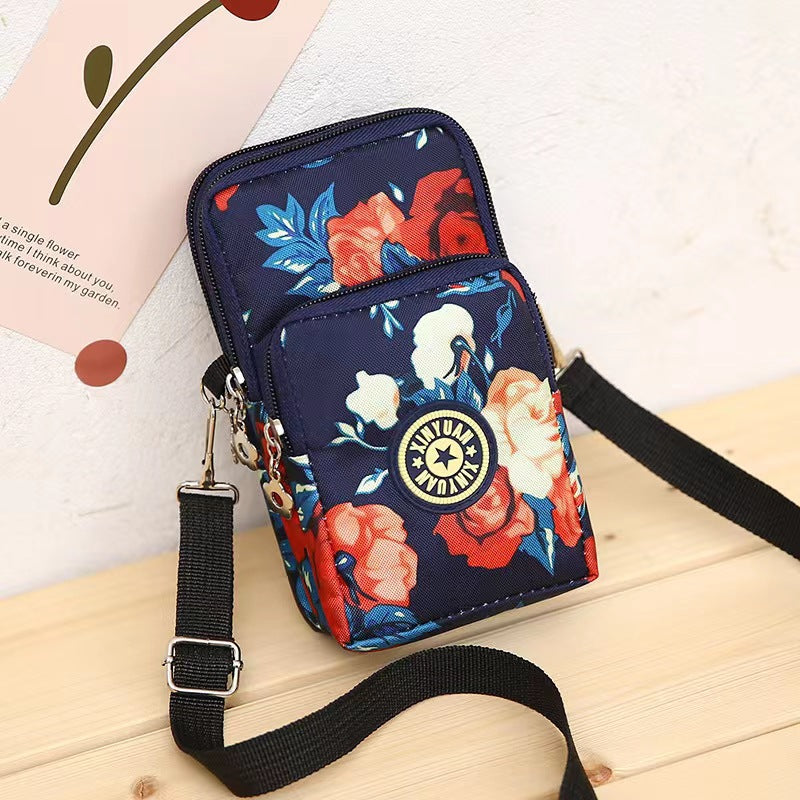 Women's & Men's & Mobile Minimalism Running Oxford Cloth Phone Bags