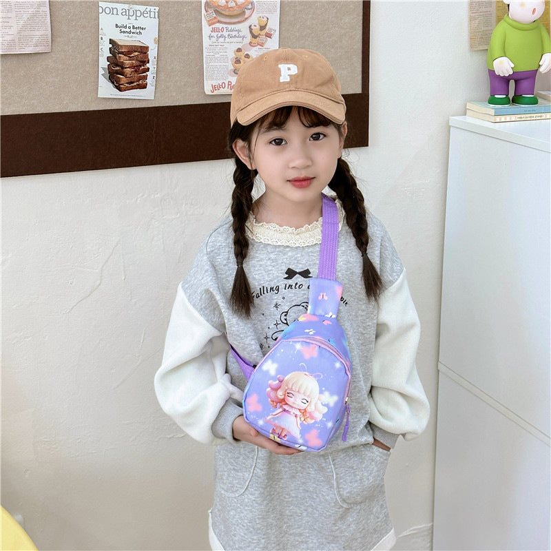 Sacs banane pour enfants, mignons, imprimés, anime, simples et tendance