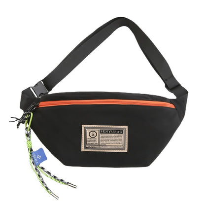 Men's Trendy Simple Lightweight Boys Match Cycling Waist Packs