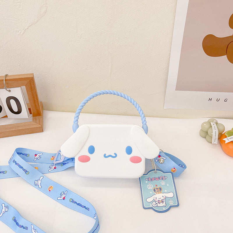 Petits sacs à bandoulière en silicone pour enfants Melody Clow