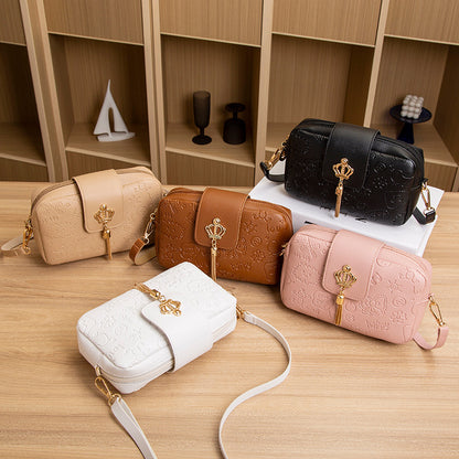 Glamorous Beautiful Embossed Quantity Discount Korean Crossbody Bags