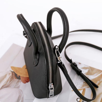 Women's Mini Shell Genuine Leather High-grade Small Handbags