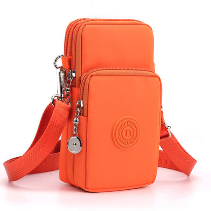 Mobile Female Oxford Cloth Vertical Mini Phone Bags