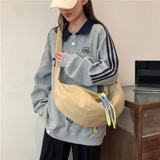 Women's Cloth Large Capacity Summer Wide Strap Bags