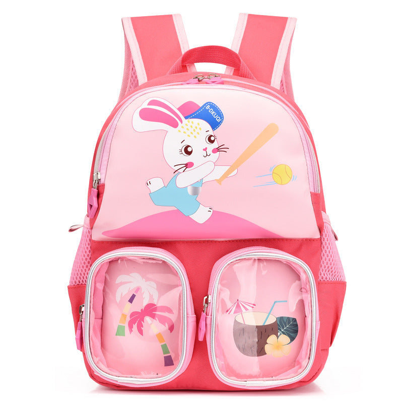 Children's Cartoon Boys Dinosaur Unicorn Lightweight Children's Backpacks