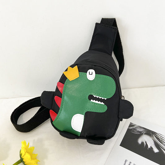 Sacs à bandoulière tendance pour enfants en forme de petit dinosaure mignon avec dessin animé