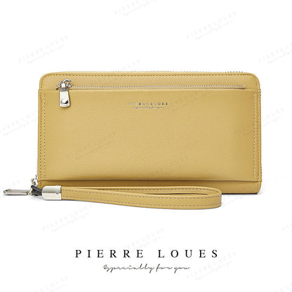 Women's Elegant Pierre Long Multifunctional Clutch Ladies Wallets