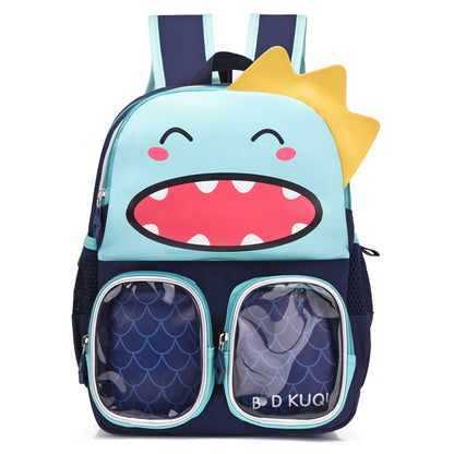 Children's Cartoon Boys Dinosaur Unicorn Lightweight Children's Backpacks