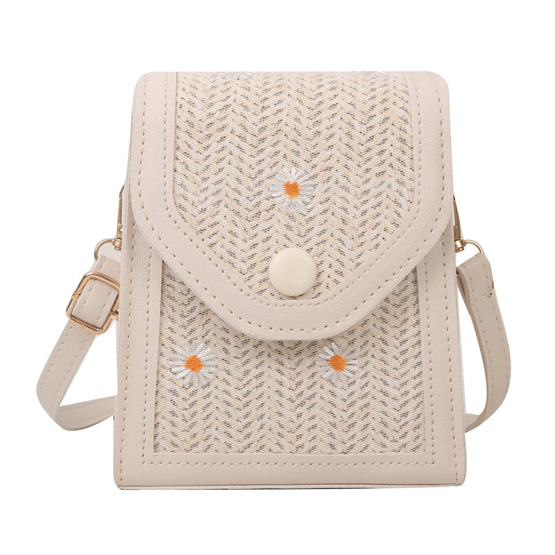 Small Straw Mobile Female Summer Fashion Bags