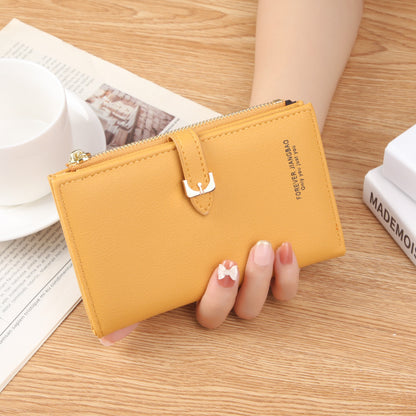 Women's Korean Large Capacity Mid-length Clutch Simple Ladies Wallets