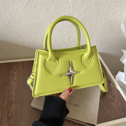 Minority Simple Candy Color Underarm Western Handbags